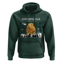 Funny Giant Guinea Pig Monster Roaring Tokyo Japan Hoodie Guineapigzilla - Wonder Print Shop