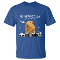 Funny Giant Guinea Pig Monster Roaring Tokyo Japan T Shirt Guineapigzilla - Wonder Print Shop