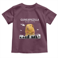 Funny Giant Guinea Pig Monster Roaring Tokyo Japan Toddler T Shirt Guineapigzilla - Wonder Print Shop