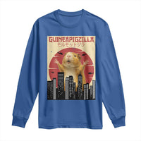 Guineapigzilla Giant Long Sleeve Shirt Funny Guinea Pig Monster Tokyo Japan Gift - Wonder Print Shop