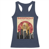 Guineapigzilla Giant Racerback Tank Top Funny Guinea Pig Monster Tokyo Japan Gift - Wonder Print Shop