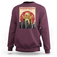 Guineapigzilla Giant Sweatshirt Funny Guinea Pig Monster Tokyo Japan Gift - Wonder Print Shop
