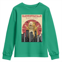 Guineapigzilla Giant Youth Sweatshirt Funny Guinea Pig Monster Tokyo Japan Gift - Wonder Print Shop