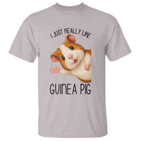 I Just Really Like Guinea Pigs T Shirt Funny Cavy Lover - Wonder Print Shop