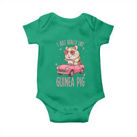 I Just Really Like Guinea Pigs Baby Onesie Pet Lover Gift For Girl - Wonder Print Shop