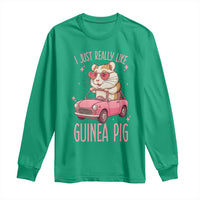 I Just Really Like Guinea Pigs Long Sleeve Shirt Pet Lover Gift For Girl - Wonder Print Shop