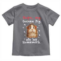 Oops My Guinea Pig Ate My Homework Toddler T Shirt Funny Cavy Lover Gift - Wonder Print Shop