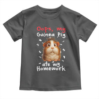Oops My Guinea Pig Ate My Homework Toddler T Shirt Funny Cavy Lover Gift - Wonder Print Shop