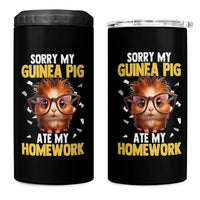 Funny My Guinea Pig Ate My Homework 4 in 1 Can Cooler Tumbler Gift For Rodent Lovers - Wonder Print Shop