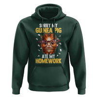 Funny My Guinea Pig Ate My Homework Hoodie Gift For Rodent Lovers - Wonder Print Shop