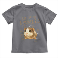 Anatomy Of A Guinea Pig Toddler T Shirt Funny Cavy Lover Animal Anatomy Gift - Wonder Print Shop