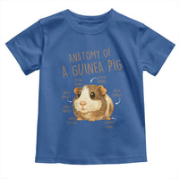 Anatomy Of A Guinea Pig Toddler T Shirt Funny Cavy Lover Animal Anatomy Gift - Wonder Print Shop
