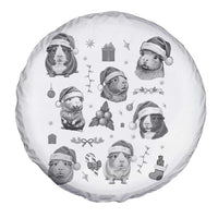 Christmas Guinea Pigs Spare Tire Cover Funny Cavy Lover Holiday Gift - Wonder Print Shop