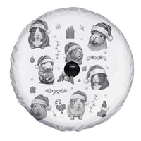 Christmas Guinea Pigs Spare Tire Cover Funny Cavy Lover Holiday Gift - Wonder Print Shop
