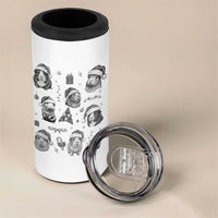 Christmas Guinea Pigs 4 in 1 Can Cooler Tumbler Funny Cavy Lover Holiday Gift - Wonder Print Shop
