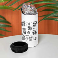 Christmas Guinea Pigs 4 in 1 Can Cooler Tumbler Funny Cavy Lover Holiday Gift - Wonder Print Shop