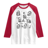 Christmas Guinea Pigs Raglan Shirt Funny Cavy Lover Holiday Gift - Wonder Print Shop