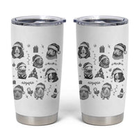 Christmas Guinea Pigs Tumbler Cup Funny Cavy Lover Holiday Gift - Wonder Print Shop