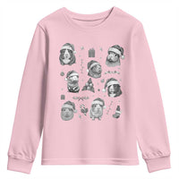 Christmas Guinea Pigs Youth Sweatshirt Funny Cavy Lover Holiday Gift - Wonder Print Shop