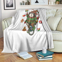 Guinea Pig Master Juggler Throw Blanket Funny Christmas Cavy Lover Gift - Wonder Print Shop