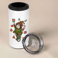 Guinea Pig Master Juggler 4 in 1 Can Cooler Tumbler Funny Christmas Cavy Lover Gift - Wonder Print Shop
