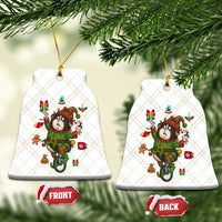 Guinea Pig Master Juggler Ceramic Ornament Funny Christmas Cavy Lover Gift - Wonder Print Shop