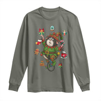 Guinea Pig Master Juggler Long Sleeve Shirt Funny Christmas Cavy Lover Gift - Wonder Print Shop