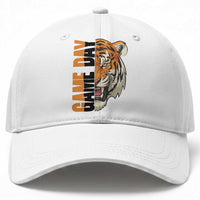 Tiger Football Lover Baseball Cap Game Day Fan Lifestyle