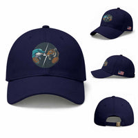 Funny Tiger Vs Dolphin Rivalry Baseball Cap Gift For FB Hardcore Fan