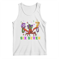 Funny 67 Crawfish Mardi Gras Tank Top Six Seven Meme