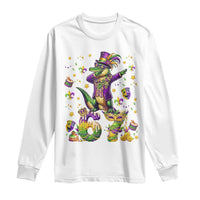 Funny Mardigator Alligator Six Seven Meme Long Sleeve Shirt Mardi Gras Gifts