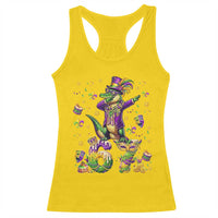 Funny Mardigator Alligator Six Seven Meme Racerback Tank Top Mardi Gras Gifts