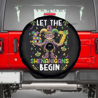 Let The 67 Shenanigans Begin Spare Tire Cover Six Seven Meme Mardi Gras