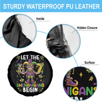 Let The 67 Shenanigans Begin Spare Tire Cover Six Seven Meme Mardi Gras