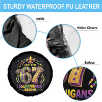 Mardi Gras Six Seven Spare Tire Cover Let The 67 Shenanigans Begin