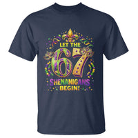 Mardi Gras Six Seven T Shirt Let The 67 Shenanigans Begin