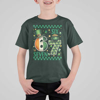 Funny St Patricks Six Seven T Shirt For Kid Gen Z Irish Gift