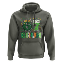 Funny St Patricks Day Six Seven Meme Hoodie Irish American Gift