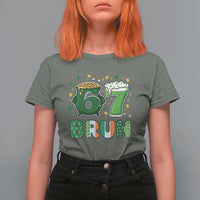 Funny St Patricks Day Six Seven Meme T Shirt For Women Irish American Gift