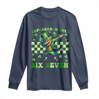 Leprechaun Six Seven Meme Long Sleeve Shirt Funny St Patricks Day Gift