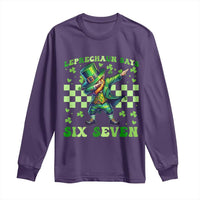 Leprechaun Six Seven Meme Long Sleeve Shirt Funny St Patricks Day Gift