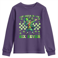 Leprechaun Six Seven Meme Youth Sweatshirt Funny St Patricks Day Gift