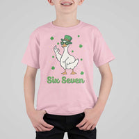 Lucky Goose Six Seven Meme T Shirt For Kid St Patricks Day