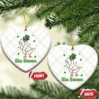 Lucky Goose Six Seven Meme Ceramic Ornament St Patricks Day
