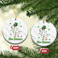 Lucky Goose Six Seven Meme Ceramic Ornament St Patricks Day