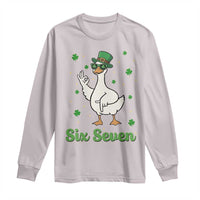 Lucky Goose Six Seven Meme Long Sleeve Shirt St Patricks Day