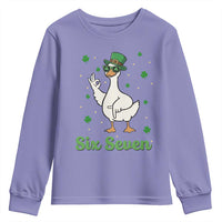 Lucky Goose Six Seven Meme Youth Sweatshirt St Patricks Day