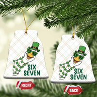 Chaotic Goose Six Seven Meme Ceramic Ornament Funny St Patricks Day Gift