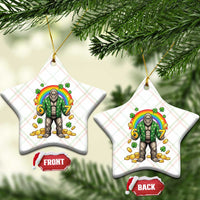 Bigfoot Six Seven Meme Ceramic Ornament Funny St Patricks Day Gift