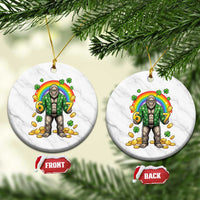 Bigfoot Six Seven Meme Ceramic Ornament Funny St Patricks Day Gift